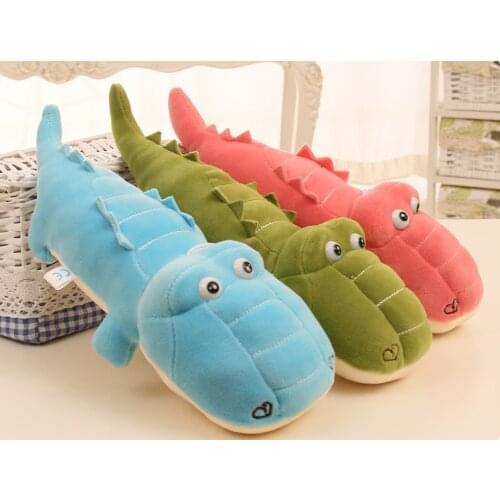 2018 Crocodile Plush Stuffed Plush toys Car Window Sucker Pendant Gift Little Plush Doll Toy