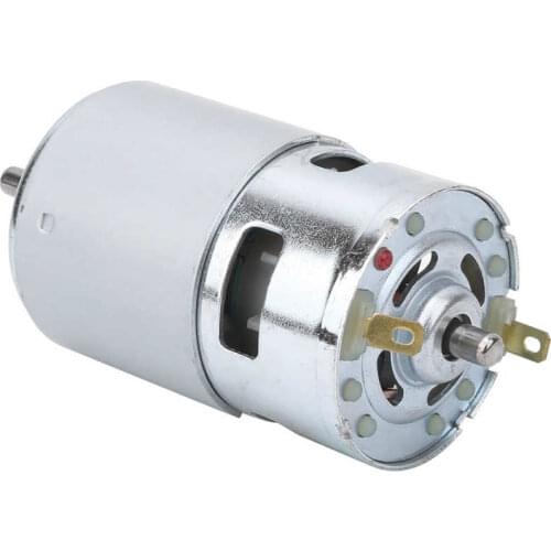 775 Motor DC 12-24V Double Ball Bearing Motor Large High ​​Motor