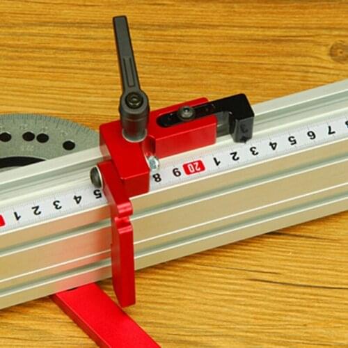 ABSF Model 75 Woodworking Standard Miter Track Stopper Miter Gauge Table Saw and Box Joint Adjustable Stopper Woodworking Diy To