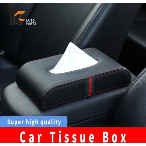 Car Napkin Box Seat Armrest Box Fixed Car Drawer Creative Car Napkin Box Interior Supplies