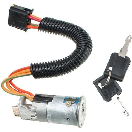 Auto Car Ignition Starter Switch Lock Cylinder+Keys Assembly for Clio Megane
