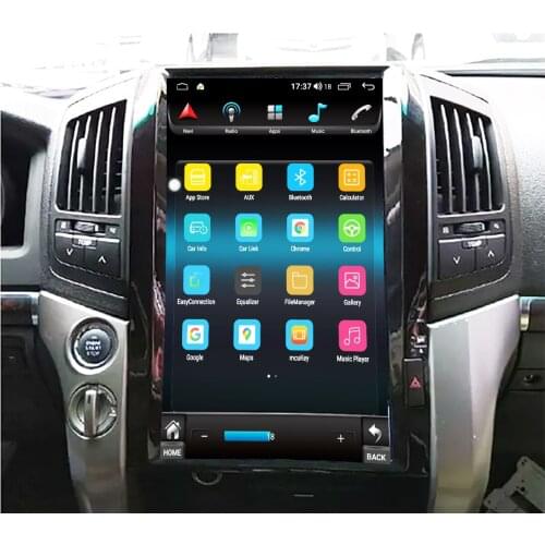 16'' Android 9.0 Car Navigation Radio Receiver Video Player For TOYOTA LAND CRUISER LC200 2008-2015