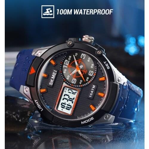SKMEI Digital Watches Mens 2021 New Fashion Original Business Sport Led Week Display Water Resistant Alarm Wristwatches Gift