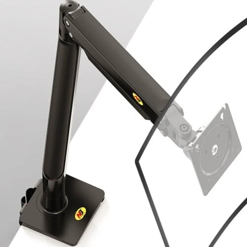 NB G40 Gas Spring Arm 22-40 inch Screen Desktop Monitor Holder 360 Rotate 2-15kgs Monitor Mount Arm with USB 3.0 Port