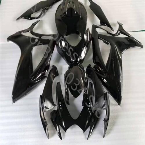 Custom For SUZUKI GSXR600 k6 06 07 GSXR750 06-07 full black GSX R600 K6 R750 GSXR 600 750 2006 -2007 Fairing