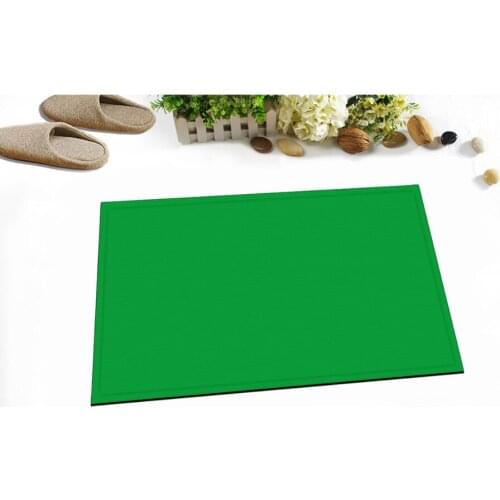 LB Grass Green 60*40 Bathroom Carpet Rug Anti-skid/Slip Toilet Bath Mat Doorway Floor Absorbent Printing For Bathtub Home Decor