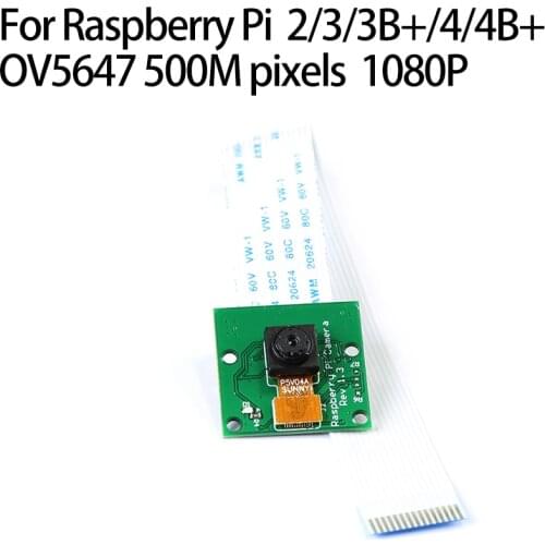 Raspberry Pi 4 Camera 5MP Camera Module OV5647 Webcam + 15cm FFC compatible for Raspberry Pi 4 Model B / 3B+ / 3B