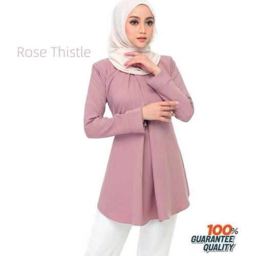 Middle East Dubai Turkey Muslim Clothing Arab Suit Ladies Fashion Long Sleeve Top Islamic Top Western Tunic Top Ladies Top