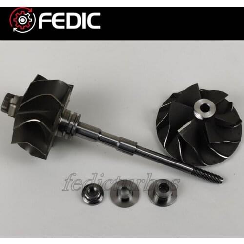 Turbo shaft and wheel rotor assembly GT1749V 717478 for BMW 320D X3 150HP 110Kw 2.0D E46 E83 E83N M47TU 2001