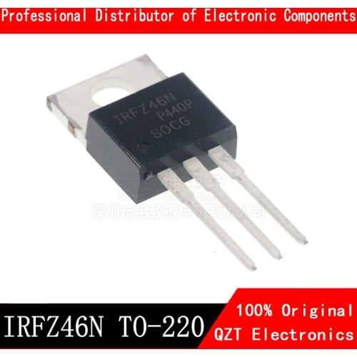 10pcs/lot IRFZ46N TO-220 IRFZ46 TO220 IRFZ46NPBF new original In Stock