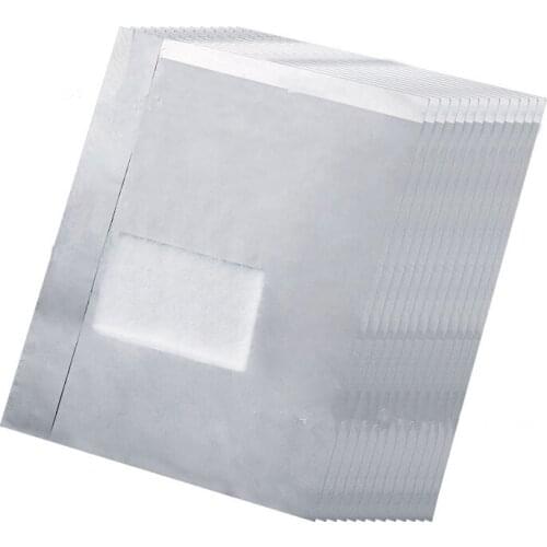 100Pcs Aluminium Foil Remover Wraps Nail Art Soak Off Acrylic Gel Nail Polish Removal Makeup Tool J0031