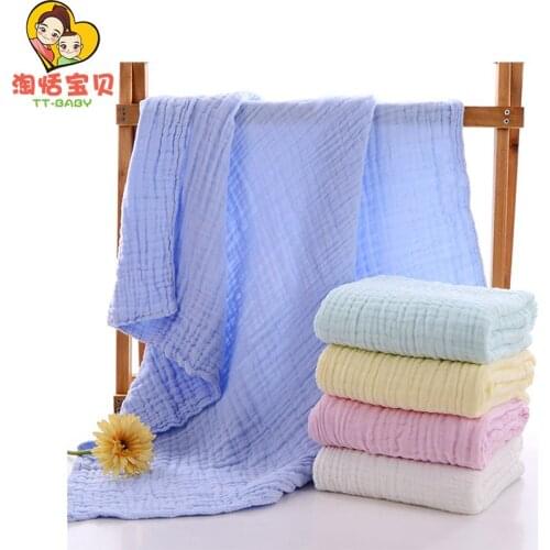 【105*105】 6 Layer Multifunction Baby Bath Towels Toddler Breathable Adult Child Blanket Infant Girls Boy Care Shower