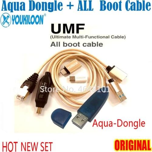 2020 Newest Original Aqua Dongle for AsusZte OppoHuawei Vivo Lg +(UMF) ALL Boot Cable