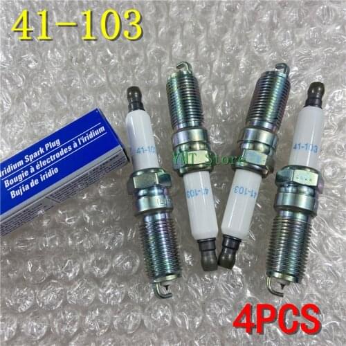 4PCS/Lot) Original Iridium Spark Plug NO: 12625058 41-103 Car Candle For Chevrolet Buick GMC Cadillac