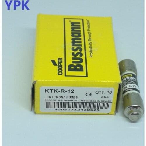 5pcs/lot Limitron Ceramic fuse KTK-R 1A 2A 3A 4A 5A 6A 7A 8A 9A 10A 600V SIZE:10*38MM