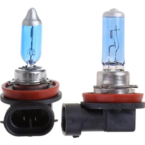 12V 55W H11 Car Fog Light Bulb Lamp Super White Halogen Auto Head Headlight