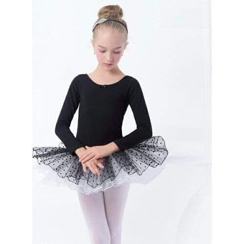Black/Pink Ballet Dress Professional Swan Lake Ballet Costume Girl Kids Ballet Dance Dress Dancing Clothes Ballerina Dancewear