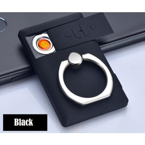 Mobile Phone Holder Stand For iPhone Electric Cigarettes Lighter USB Charging Flameless Phone Stand Держатель Для Телефона