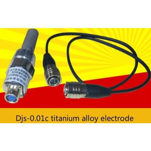 Djs-0.01c titanium alloy electrode, djs-0.01c conductivity electrode, high purity water conductivity electrode. Shanghai Leici