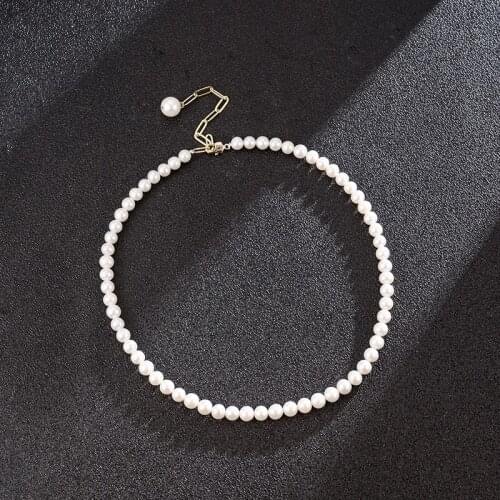 Dorado 2021 New Arrival Fashion Luxury Natural Pearl Necklace For Women Elegant Exquisite Handmade Wedding Jewelry Party Gift