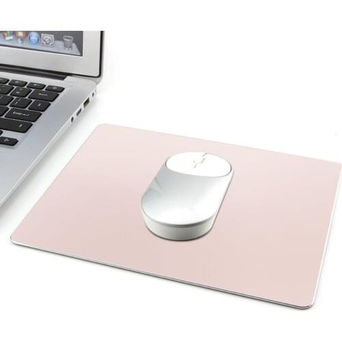 CHYI Aluminum Alloy Metal Gaming Mouse Pad Waterproof Slim Computer Laptop Game Mousepad Three Color For Magic Apple Xiaomi Mice