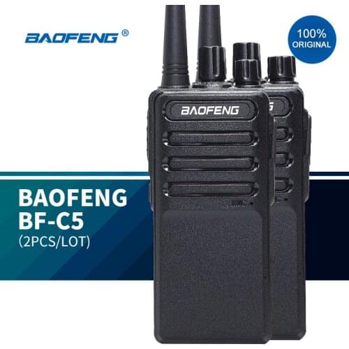 2020 New best radio bf-888 plus walkie talkies baofeng BF-C5 uhf handheld transceiver 5w two way radio tour guide system