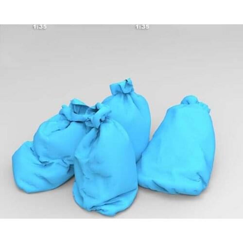 New Unassembled 1/35 ancient Garbage Bags Resin Figure Unpainted Model Kit