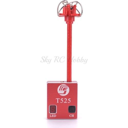 Skyzone SJ-T525 T525 FPV 5.8G 40CH 25mW to 600mW Reversible Switchable FPV Transmitter RHCP For FPV Mlticopter