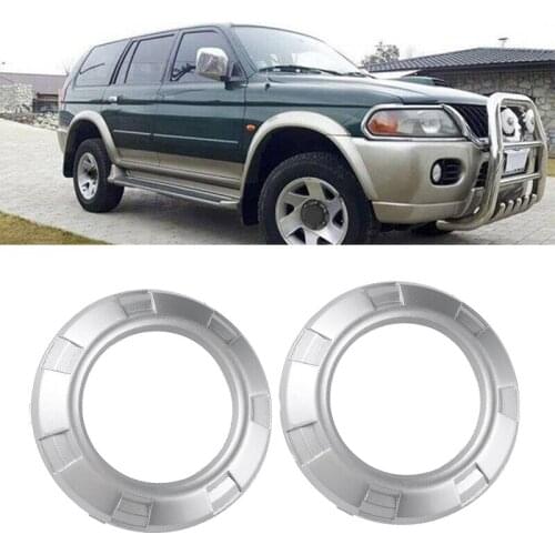 Car Front Fog Lamp Cover Frame for Mitsubishi Pajero Montero MK4 07