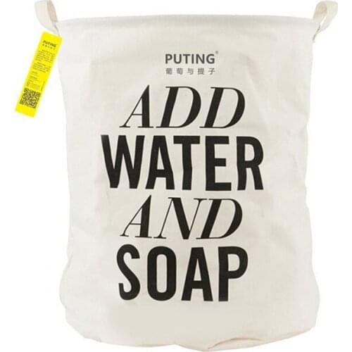 Folding Laundry Storage Basket for Toys Geometry Storage Barrel Standing Clothing Storage Bucket Laundry Organizer Holder Pouch