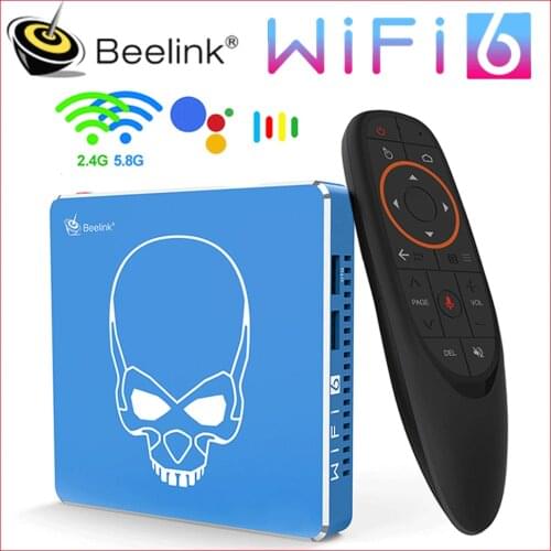 Beelink GT King Pro WiFi6 TV BOX Android 9.0 4GB64GB Amlogic S922X-H Quad Core Support Dolby Audio DTS Listen 4K HD set top box