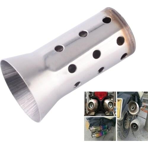 Universal 51mm Motorcycle Exhaust Muffler Racing Street Bike Scooter Adjustable Silencer DB Killer Silencer fit for Honda YAMAHA