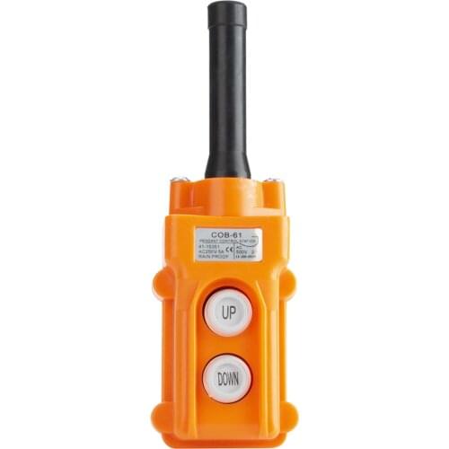YNieDer COB-61 Waterproof Crane Control Switch Lifting Button Switch Used For Electric Hoist, Heavy Machine