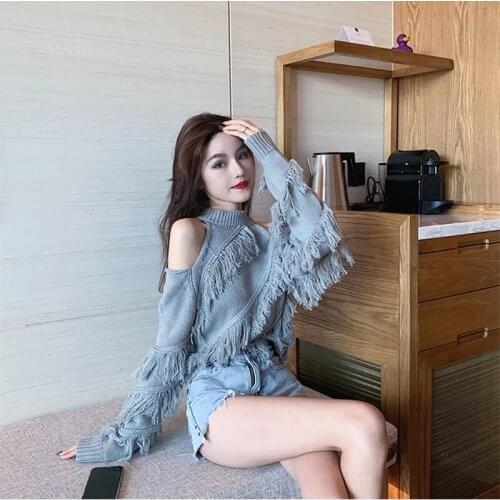 Женские пуловеры с открытыми плечами Whisperyyy China At AliExpress