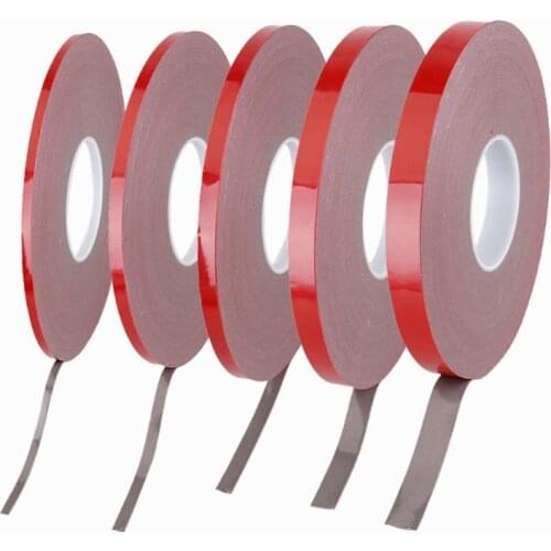 1 Roll 33m Waterproof Double Sided Adhesive Tape Sticker Grey High Strength No Traces Sticker For Car Transparent Silicone Stick