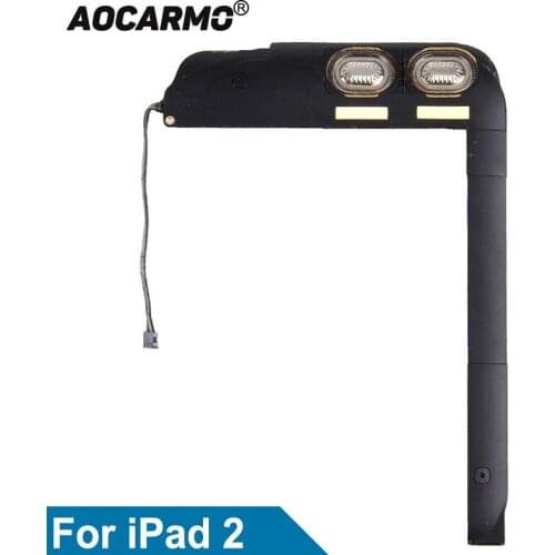 Aocarmo For iPad 2 2 Gen A1395 A1397 Loud Speaker Buzzer Ringer Flex Cable Ribbon Replacement