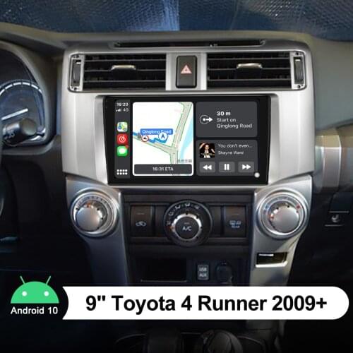 Car Radio 9 Inch GPS Android 10 Autoradio Multimedia Player Head Unit Carplay Auto Audio Car Stereo For Toyota 4 Runner 2009