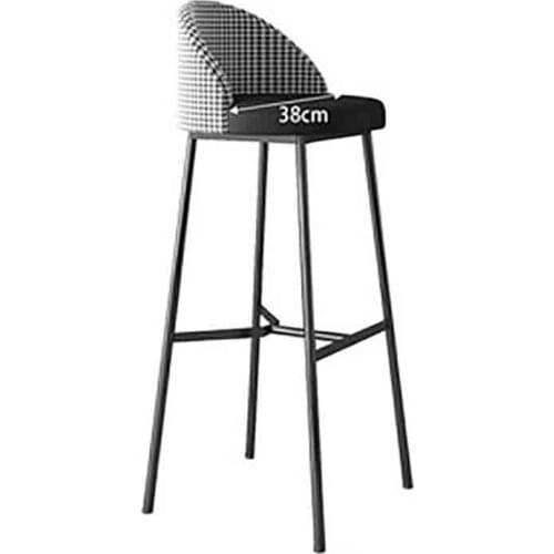 Bar Chair 75 CM Height Modern Minimalist Nordic Front Desk Cashier Home Creative Backrest High Stools