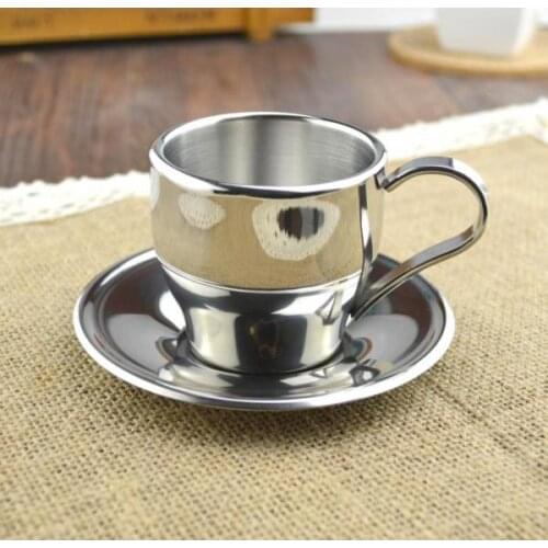Coffee Cup Stainless Steel Juice Cup Milk Cup Drinking Cup Water Cup