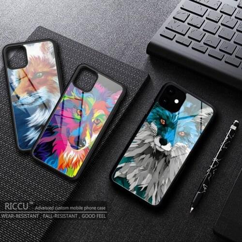 Fox face art Phone Case Rubber for iphone 11 12 max 12 iPhone Pro Mini XS 8 7 6 6S Plus X SE 2020 XR Covers