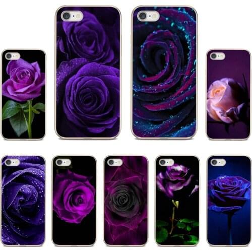 Life-Beauty-purple-rose-Flower-Paint For Xiaomi mi Redmi Note 3 4 4X 5 6 7 8 8t 9 9s 9t 10 pro lite Cover