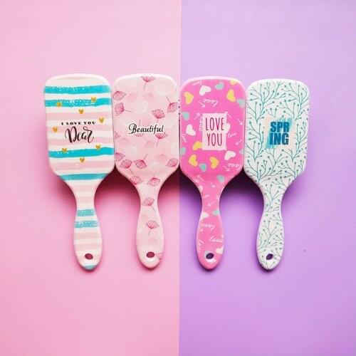 Well-designed Detangle Hair Comb,Anti-Static Haircare Airbag Massage Comb Large Plate Comb Fluffy Hairdressing Styling Tool