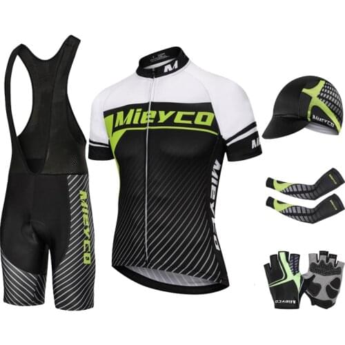 Mens Summer Suit Cycling Jersey Set Maillot Ciclismo Bicycle Clothing MTB Bike Uniform BMX Male Shorts Roupa Ciclismo Masculino