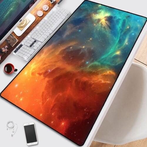 Star Mouse Pad Galaxy Mouse Pad Rectangle Non-Slip Rubber Mousepad Gaming Mouse Pad Computer Mouse Pad Gaming Mice Pads carpet