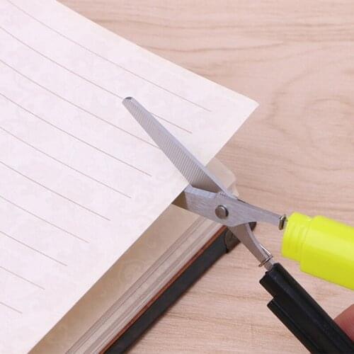 Creative Colorful Pattern Portable Scissors Stationery Scissors Novelty Scissors