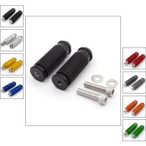 8mm CNC Footpegs Foot Pegs Footpeg Motorcycle Foot Footrest Foot Pegs Pedal Universal For Suzuki SV650 SV650S SV1000 SV1000S