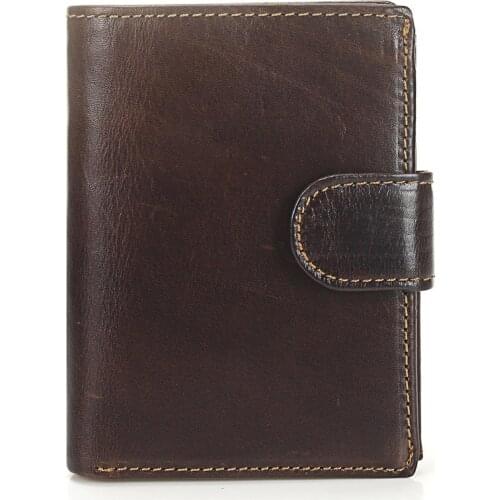 Fashion Wallets Card Holder High Quality Male Purse New retro Leather Coin Holder Men Wallets