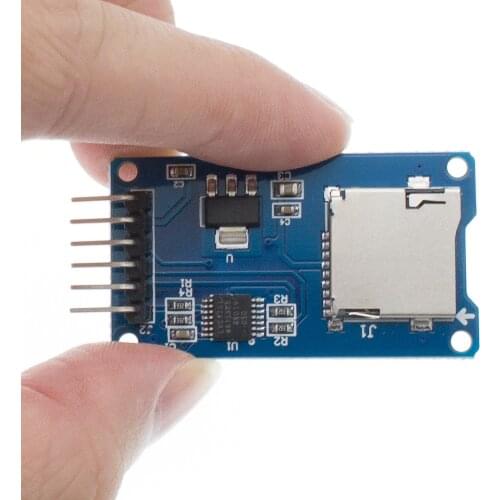 1pcs Micro SD card mini TF card reader module SPI interfaces with level converter chip for arduino