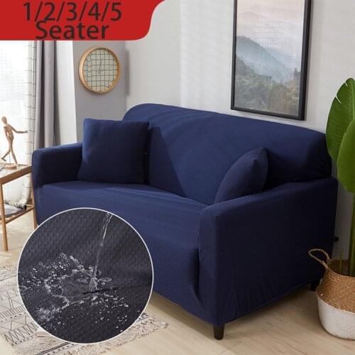2021 New Elastic Waterproof Sofa Cover All-inclusive Cover All Seasons Universal Thickened Non-slip Sofa Cushion Cover