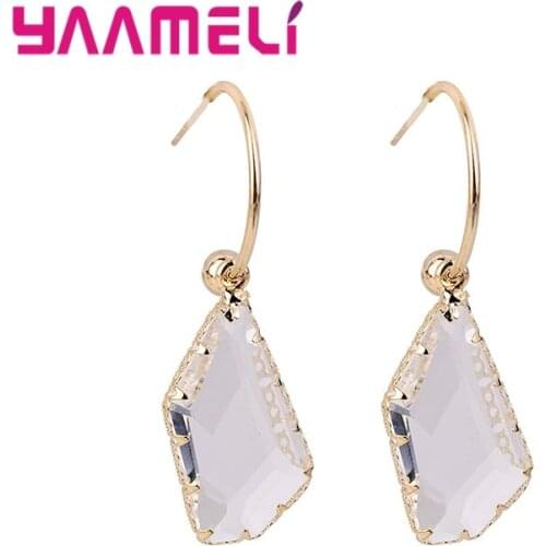 Fashion Boho Drop Earrings for Women Jewelry Brinco Vintage 925 Sterling Silver Bohemian Dangler Pendientes Jewelry